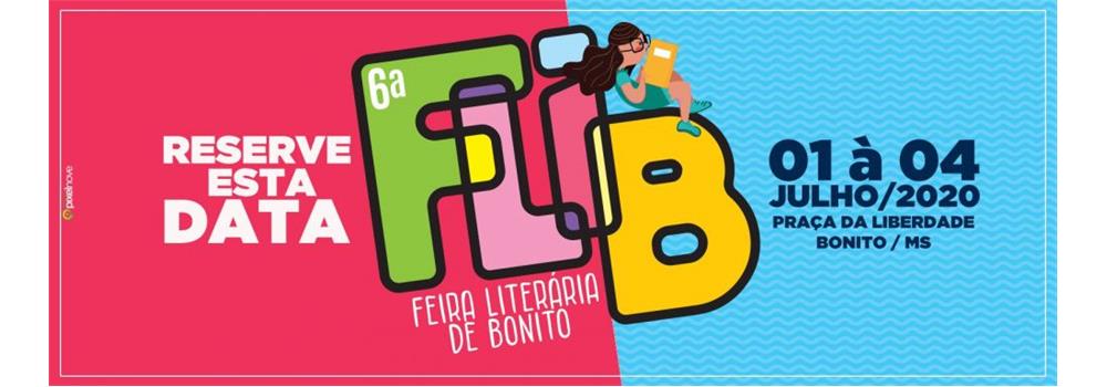 A 6ª edição da Feira Literária de Bonito – ou Flibonito/Flib