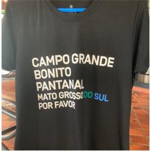 Camiseta "destinos Principais" Mato Grosso do Sul Por Favor