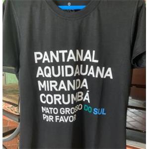 Camiseta "Pantanal" Mato Grosso do Sul Por favor 
