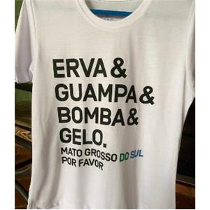 Camiseta "tereré" Mato Grosso do Sul Por Favor